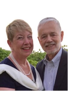 Dr. Eugene Bauer and his wife Gloria at a reception that celebrated one of his mentors.